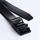 Ремень мужской, ширина 3.5 см, пряжка автомат, чёрный - Фото 7