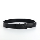 Ремень мужской, ширина 3.5 см, пряжка автомат, чёрный - Фото 7