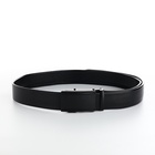 Ремень мужской, ширина 3.5 см, пряжка автомат, чёрный - Фото 7