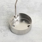 Подсвечник на 1 свечу «Карусель вращающаяся с ангелами», серебряная, металл - Фото 3