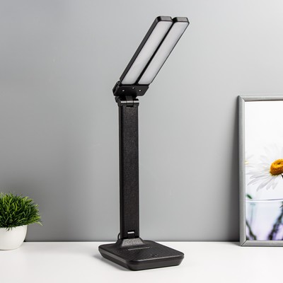 Настольная лампа LED 10 Вт 650 лм 4100К черный 30×15×37 см