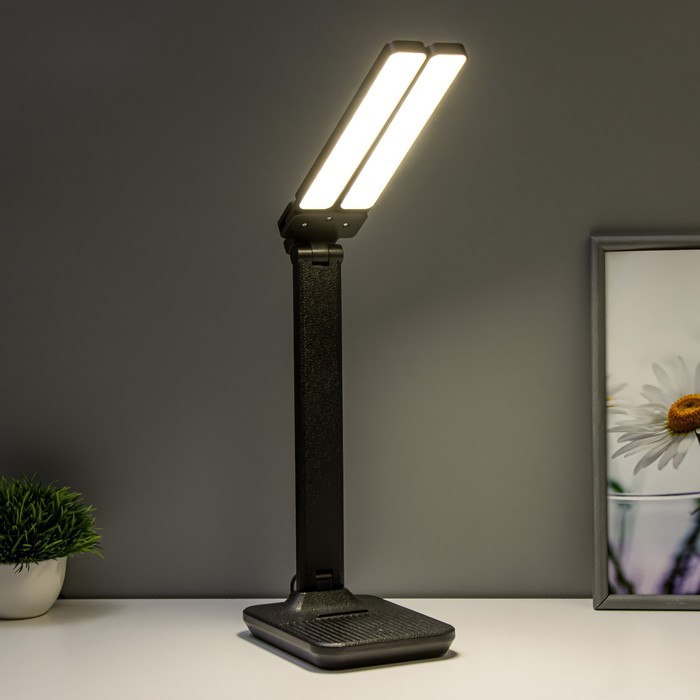 Настольная лампа LED 10Вт 650Лм 4100К черный 30х15х37см - фото 1910798105