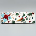 Коробка для кондитерских изделий с окном «Новогодняя», 26 х 10 х 8 см, Новый год (комплект 5 шт) - фото 23068867