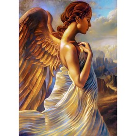 Алмазная мозаика «Ангел» 30 × 40 см