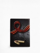 Обложка на военный билет, цвет чёрный - Фото 2