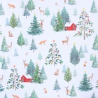 Постельное бельё "Этель" дуэт "Домик в лесу" 143х215 см 2 шт,220х240 см,70х70 см 2 шт,бязь 125 г/м2 - фото 26609372