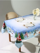 Скатерть новогодняя «Этель. Рождественский вечер», 150×220 см, с ВГМО, 100% хлопок, саржа 190 г/м² - фото 61038324