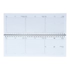 Планинг датированный 2024 г 290 х 100 мм, 64 листа на гребне СЕРАЯ ФАКТУРА, обложка мелованный картон, глянцевая ламинация, блок 65 г/м2 - Фото 6