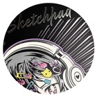 Скетчпад, 168 x 195 мм, 30 листов, на гребне, "МАНГА 2", обложка мелованный картон, тиснение фольгой , блок 160 г/м2 - фото 22914955