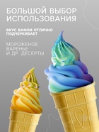 Вафельный стаканчик плоский с усиленным дном, 299 шт., 1.5 кг - Фото 3