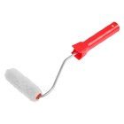 Валик ЛОМ, нат.мех, 100 мм, рукоятка d=6 мм, D=16 мм, ворс 16 мм, 2 запасных ролика - фото 22924902