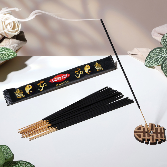 Благовония «Агарбатти СУПЕР ХИТ», 8 палочек в мягкой упаковке