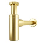 Сифон для раковины WasserKRAFT A170, 1 1/4" x 32 мм, латунь, золото - фото 296794434