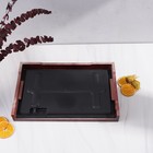 УЦЕНКА Стол для чайной церемонии с подносом «Иероглифы», 43×17,5×5 см - Фото 6