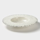 Тарелка для пасты Blizzard, d=26 см, цвет серый - фото 11519980