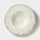 Тарелка для пасты Blizzard, d=26 см, цвет серый - Фото 2
