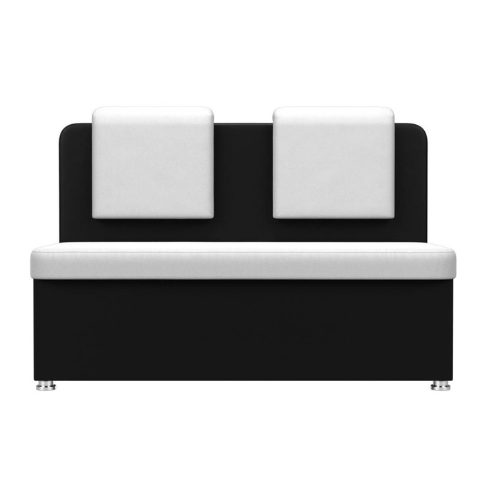 Кухонный диван «Маккон», 2-х местный, экокожа, цвет белый / чёрный - фото 1907863114