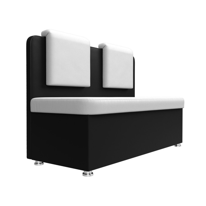 Кухонный диван «Маккон», 2-х местный, экокожа, цвет белый / чёрный - фото 1907863116