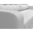 Прямой диван «Лиссабон», механизм еврокнижка, экокожа, цвет белый - Фото 5