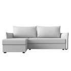 Угловой диван «Лига 004», механизм еврокнижка, левый угол, экокожа, цвет белый - Фото 2