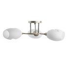 Люстра "Дайки" 3х60Вт Е27 золото 56х56х20см SVK - фото 22980165