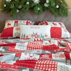 Постельное бельё «Этель» 2 сп New Year's patchwork 175х215 см, 200х220 см,70х70 см -2 шт,бязь 125 г/м2 9823656 - фото 13581378