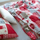 Постельное бельё «Этель» 2 сп New Year's patchwork 175х215 см, 200х220 см,70х70 см -2 шт,бязь 125 г/м2 9823656 - фото 13581380