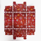 Складная коробка "Новогодняя посылка", 31,2 х 25,6 х 16,1 см - Фото 6