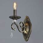 Бра "Кента" 1х40Вт Е14 бронза 20х10х33,5см - фото 22999894