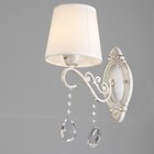 Бра "Кеничи" 1х40Вт Е27 белый 27х15х38см - фото 22999902