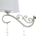 Бра "Кеничи" 1х40Вт Е27 белый 27х15х38см - фото 22999907