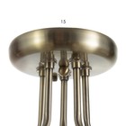 Люстра "Микайо" 5х60Вт Е27 бронза 63х63х29,5см 9933021