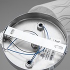 Люстра "Минору" 2х60Вт Е27 хром 49х25х19см - фото 22964659