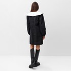 Платье женское MIST с воротником, р. 42, черный 9910258