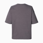 Футболка женская MIST Basic, графит, р. L-XL - фото 24544634