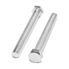 Болт, с шестигранной головкой, оцинкованный, DIN933, М12х120 мм, 5 кг - фото 24637567