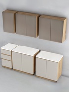 Кухонный гарнитур прямой «Ника», с столешницей, 2000 мм, цвет коричневый софт МДФ/бежевый софт МДФ - Фото 7