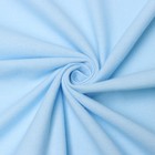 Пеленка Крошка Я цв.голубой, 90*120 см, 100 хлопок, фланель - Фото 3