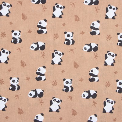 Постельное бельё 1.5-спальное «Этель» Lazy panda, бязь