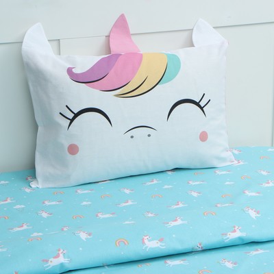 Постельное бельё 1.5-спальное «Этель» Magical unicorn, бязь