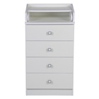 Комод пеленальный детский Фея 1550, 50×47×92 см, 4 ящика, белый - Фото 1