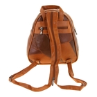Рюкзак молодёжный "Анна", 1 отдел, 4 наружных кармана, коричневый - Фото 3
