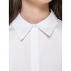 Блузка для девочек, рост 122 см, цвет белый - Фото 5