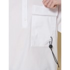 Блузка для девочек, рост 122 см, цвет белый - Фото 6