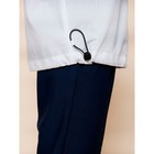 Блузка для девочек, рост 122 см, цвет белый - Фото 7
