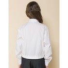 Блузка для девочек, рост 122 см, цвет белый - Фото 4