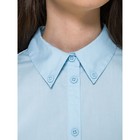 Блузка для девочек, рост 152 см, цвет голубой - Фото 5
