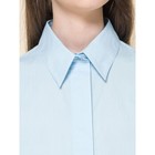 Блузка для девочек, рост 152 см, цвет голубой - Фото 5