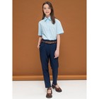 Блузка для девочек, рост 152 см, цвет голубой - Фото 8