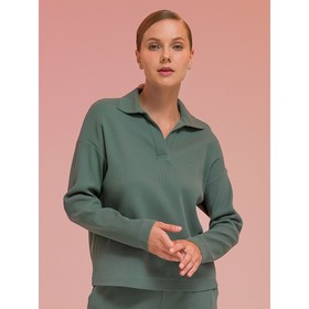 Пуловер женский, размер 42, цвет зелёный